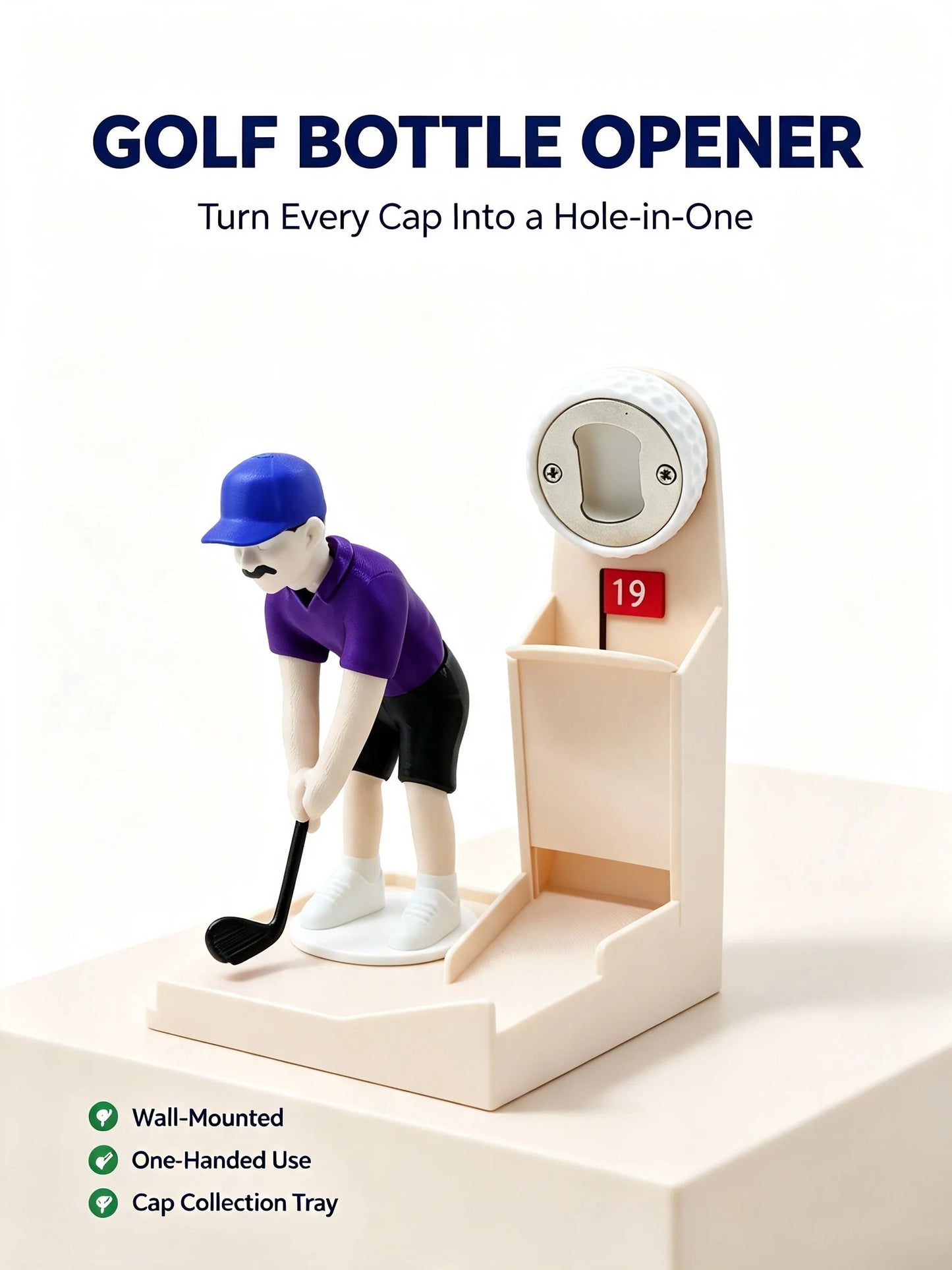 🎉 Novelty Golf Bottle Opener