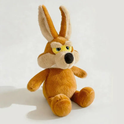 🐺 Realistic Big-Eared Coyote Plush – Soft Woodland Stuffed Animal