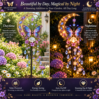 🦋 Butterfly Moonlight Garden Light – A Little Moonlight Magic for Your Garden 🎁