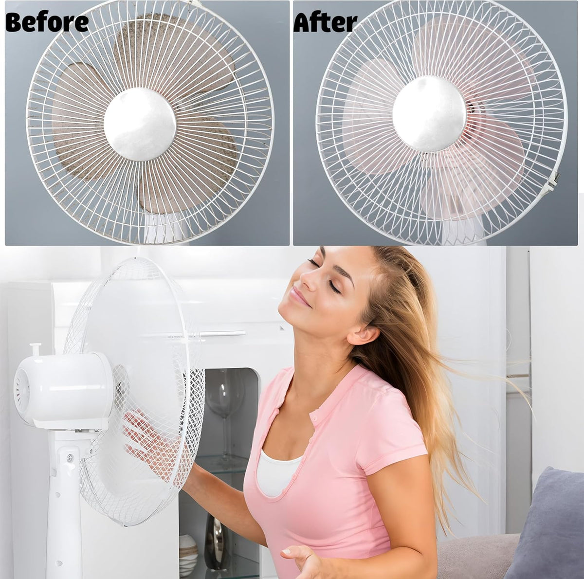 🔥 50% OFF Bendable Microfiber Fan & Vent Cleaner