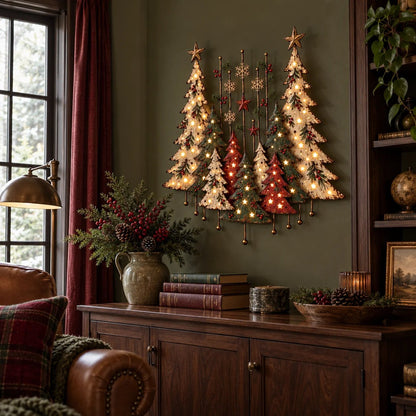 🔥Vintage Woodland Christmas Wall Decor