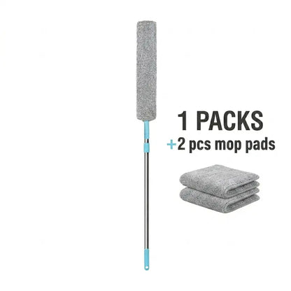 🔥49% OFF Flexible Flat Microfiber Duster – 3CM Slim Reach Cleaner