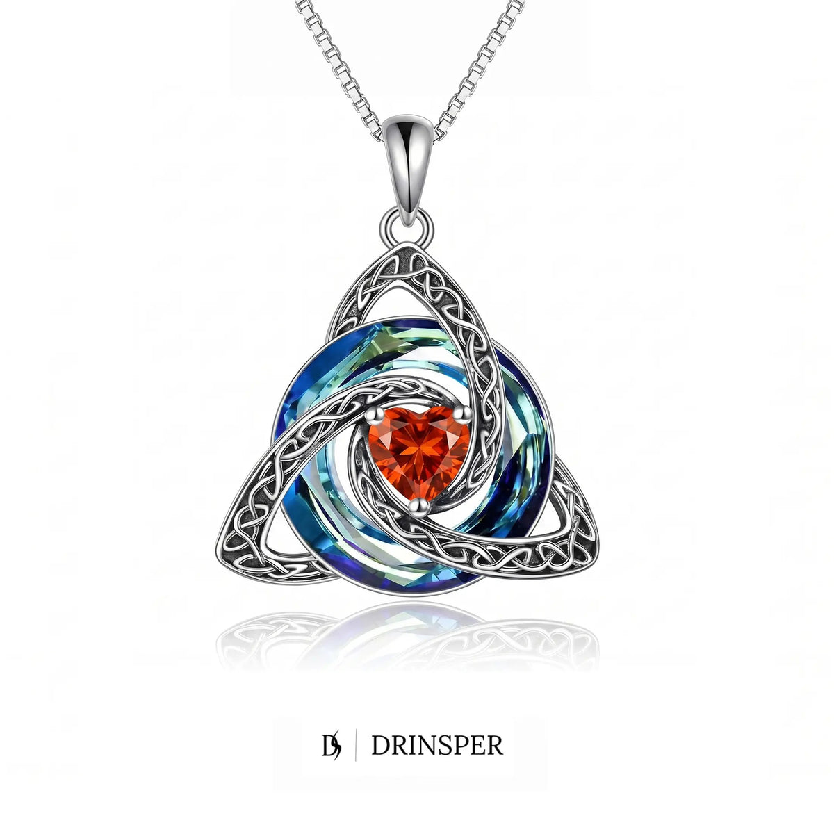 🛡️ Celtic Birthstone Shield: Wear Your Protection & Story ✨