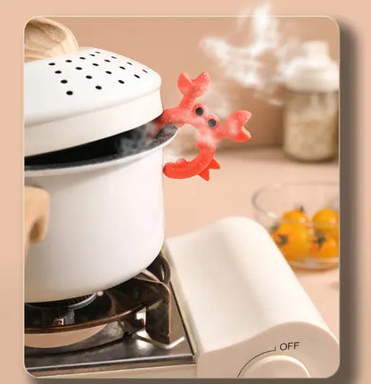 🦀48% OFF 4-Pack Crab Spatula Holders – Keep Counters Clean While You Cook