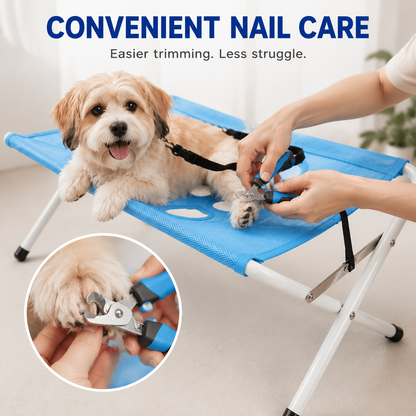 4-in-1 Pet Grooming Station | Stress-Free Bathing, Nail Care & Grooming for Cats & Dogs