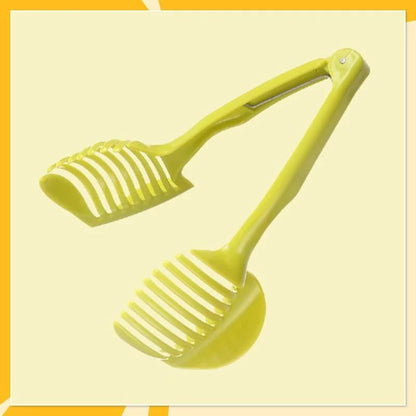 🍅 49% OFF Vegetable Slicing Guide 🔪 8-Slot Kitchen Cutting Tool & Food Tongs