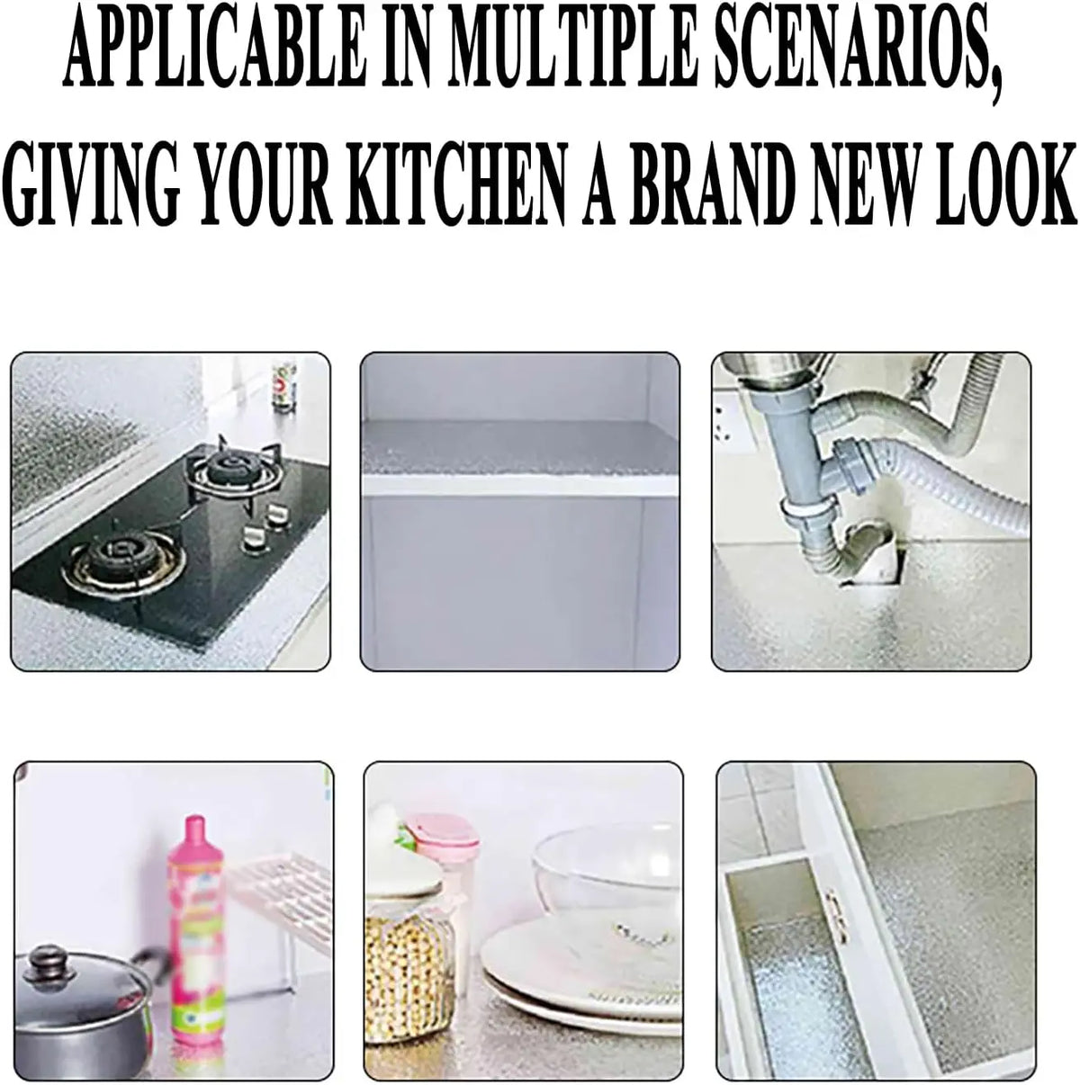 🔥 50% OFF Oil-Proof & Waterproof✨ Easy-Clean Kitchen Wallpaper