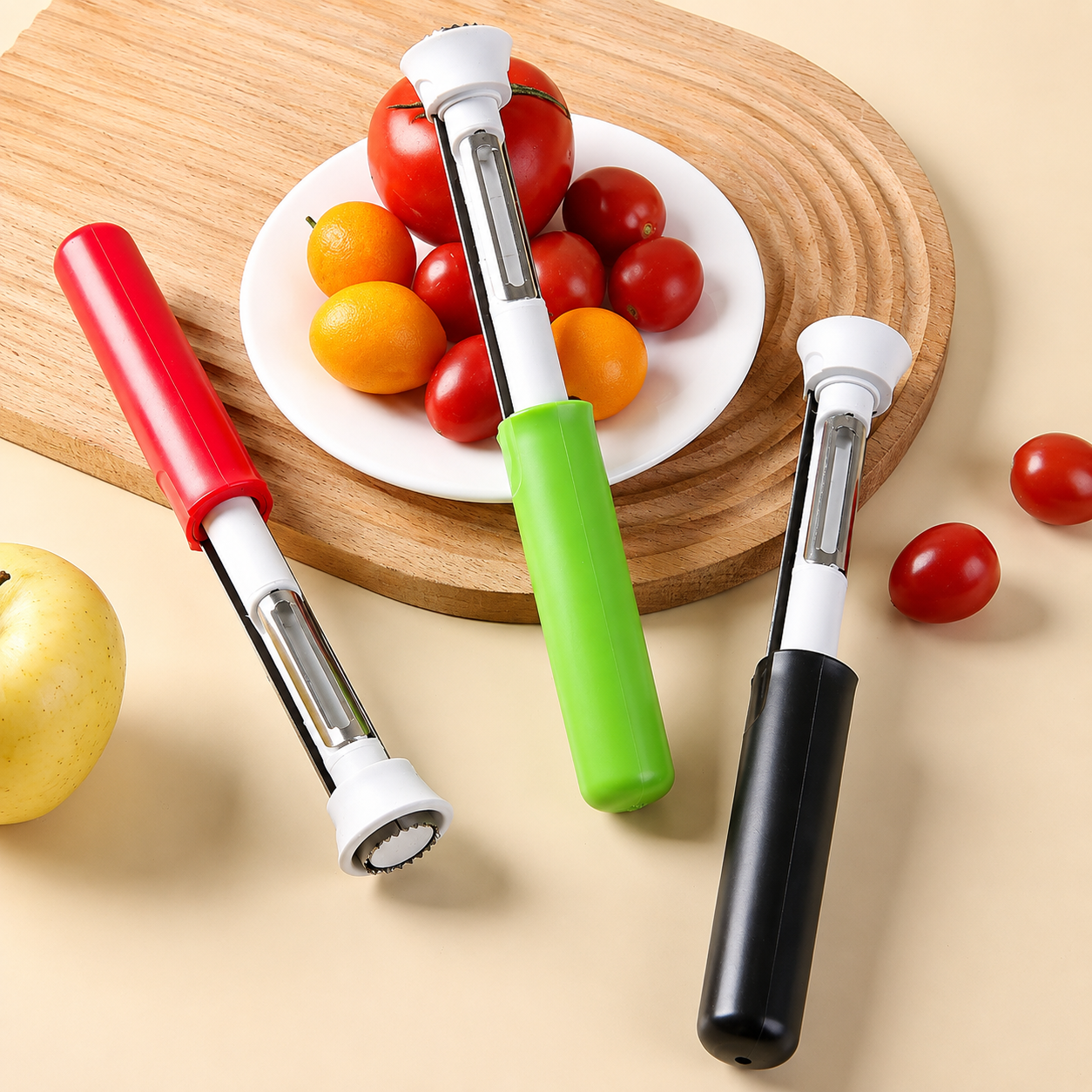 50% OFF 2-in-1 Apple Corer & Peeler Tool | Stainless Steel