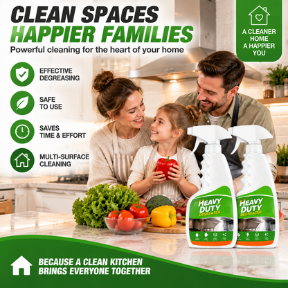🔥 50% OFF Heavy Duty Kitchen Degreaser 🧽 Powerful Grease & Grime Remover