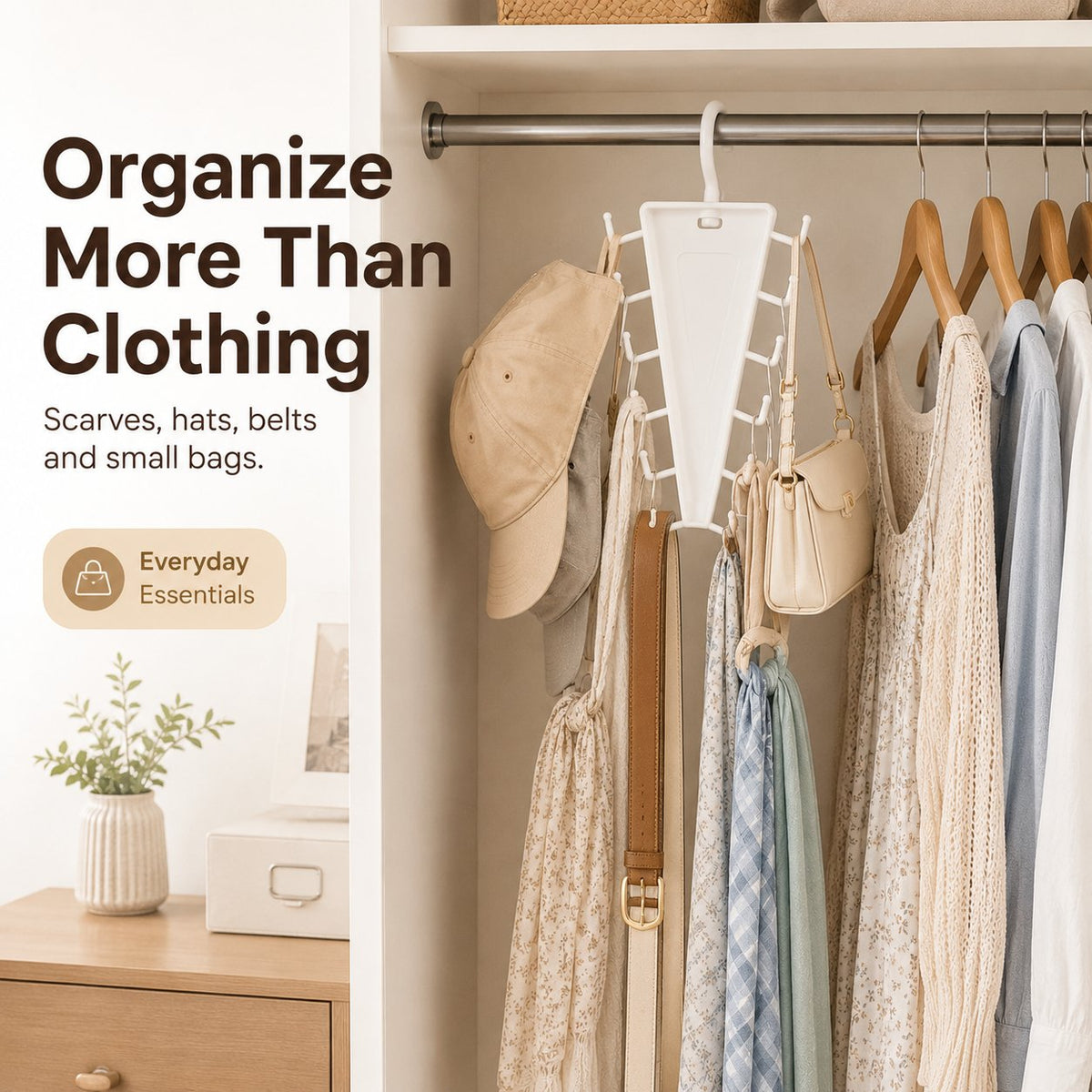 🔥LAST DAY 50%OFF Multi-Layer Closet Hanger Organizer