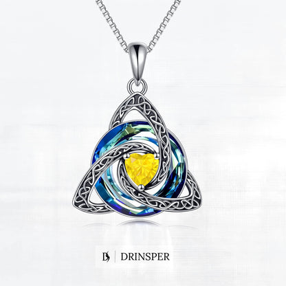 🛡️ Celtic Birthstone Shield: Wear Your Protection & Story ✨