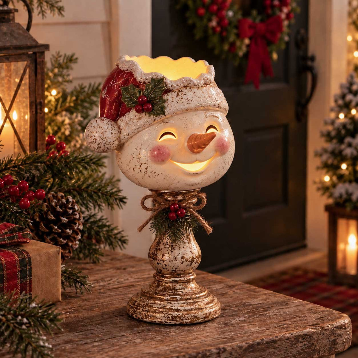 🎅🔥Last day 50% OFF🎄 Christmas Heirloom Glow Candle Holder Collection