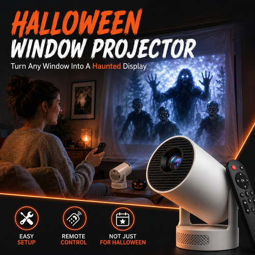 🔥New Halloween window projector