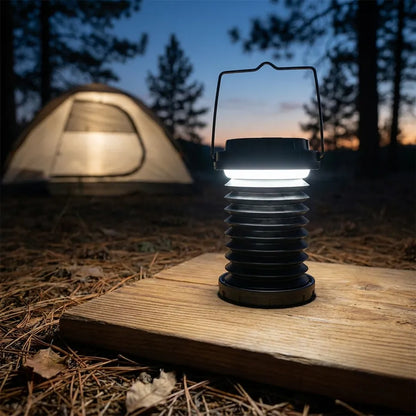 ⚡ 50% OFF Collapsible Emergency Lantern 🏕️ 360° Light + Flashlight for Home & Camping