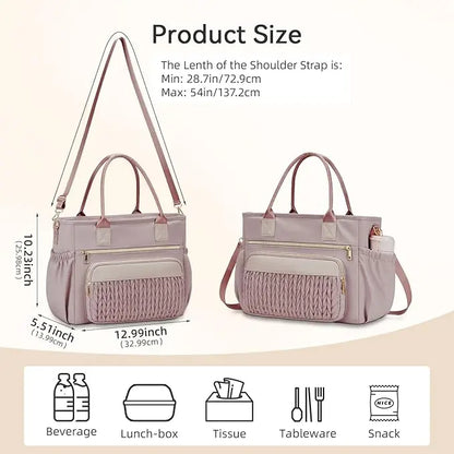 ✨ 50% OFF Stylish Insulated Lunch Tote – Pretty, Practical & Ready to Go