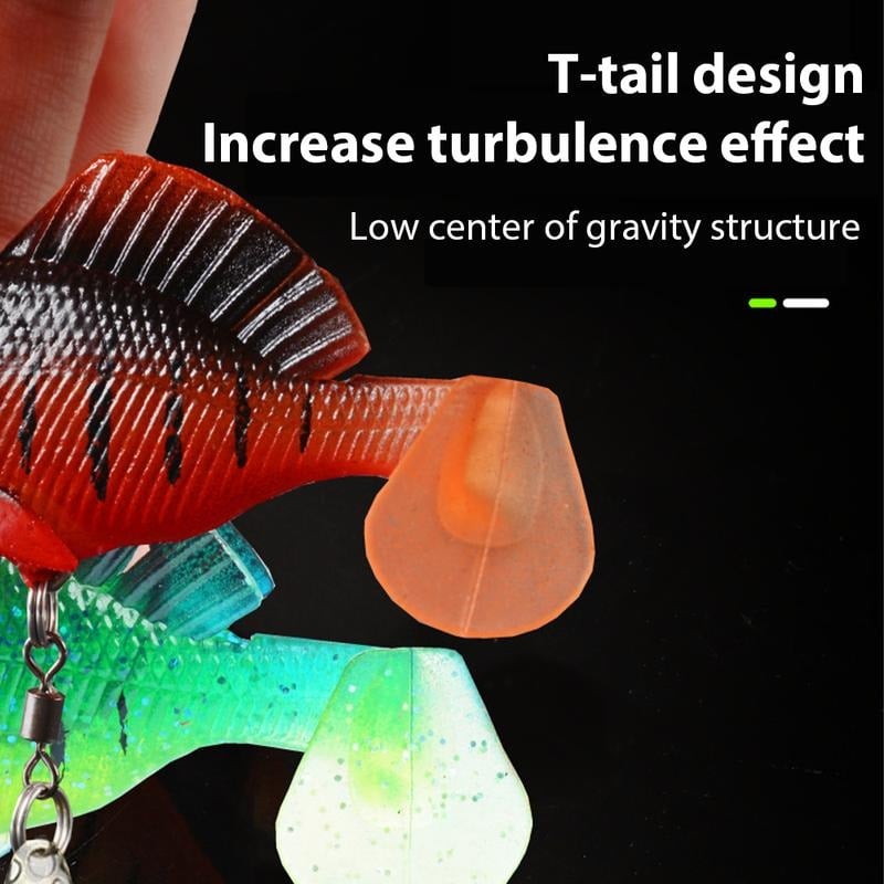 🎣 50% OFF 6PCS Lifelike Swimbait Jig Heads 🚀 Pre-Rigged Fishing Lures With Hidden Hook System