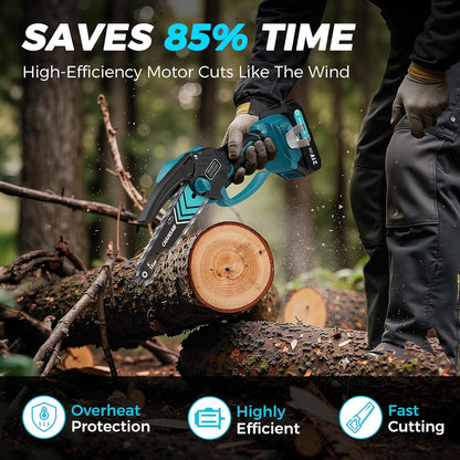 🔥 Limited-Time Deal 🌲 Cordless Mini Chainsaw – Compact & Powerful