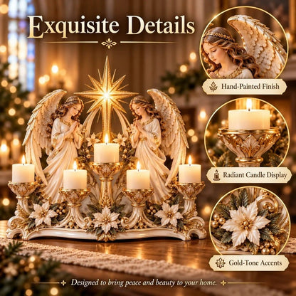 ✝️ Light of His Presence - Sacred Christian Candleholder 🕯️