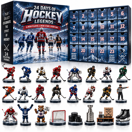 🏒 Ready to Hit the Ice?! 🏆2026 Hockey Legends  Advent Calendar – 24 Days of Epic Plays, Big Moments & Collectible Surprises!
