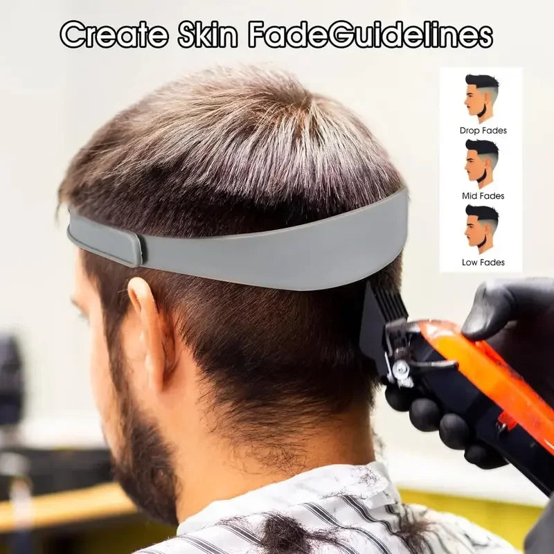 🔥 FINAL 50% OFF ✂️ 4-Piece Hair Cutting Guide Kit for Easier, More Controlled Trims