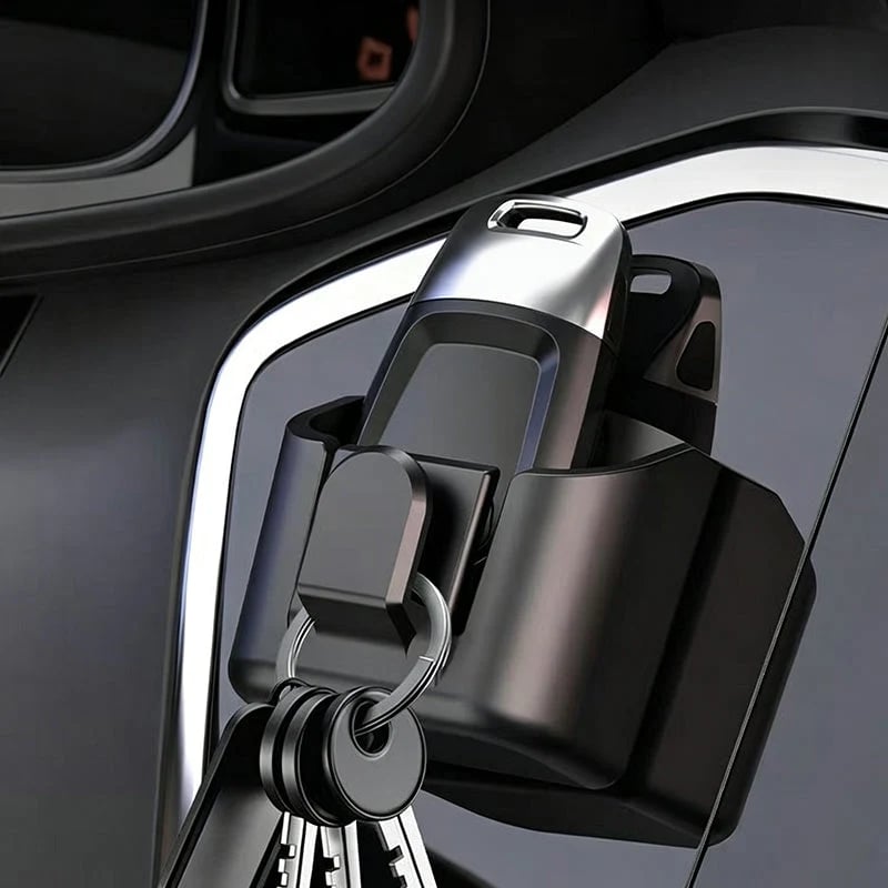 💯 Car Key Fob Holder with Hook