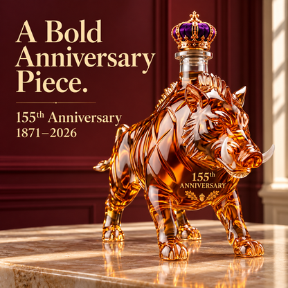🐗🥃 Wild Boar 155th Anniversary Whiskey — 1871–2026 Commemorative Edition 🏆
