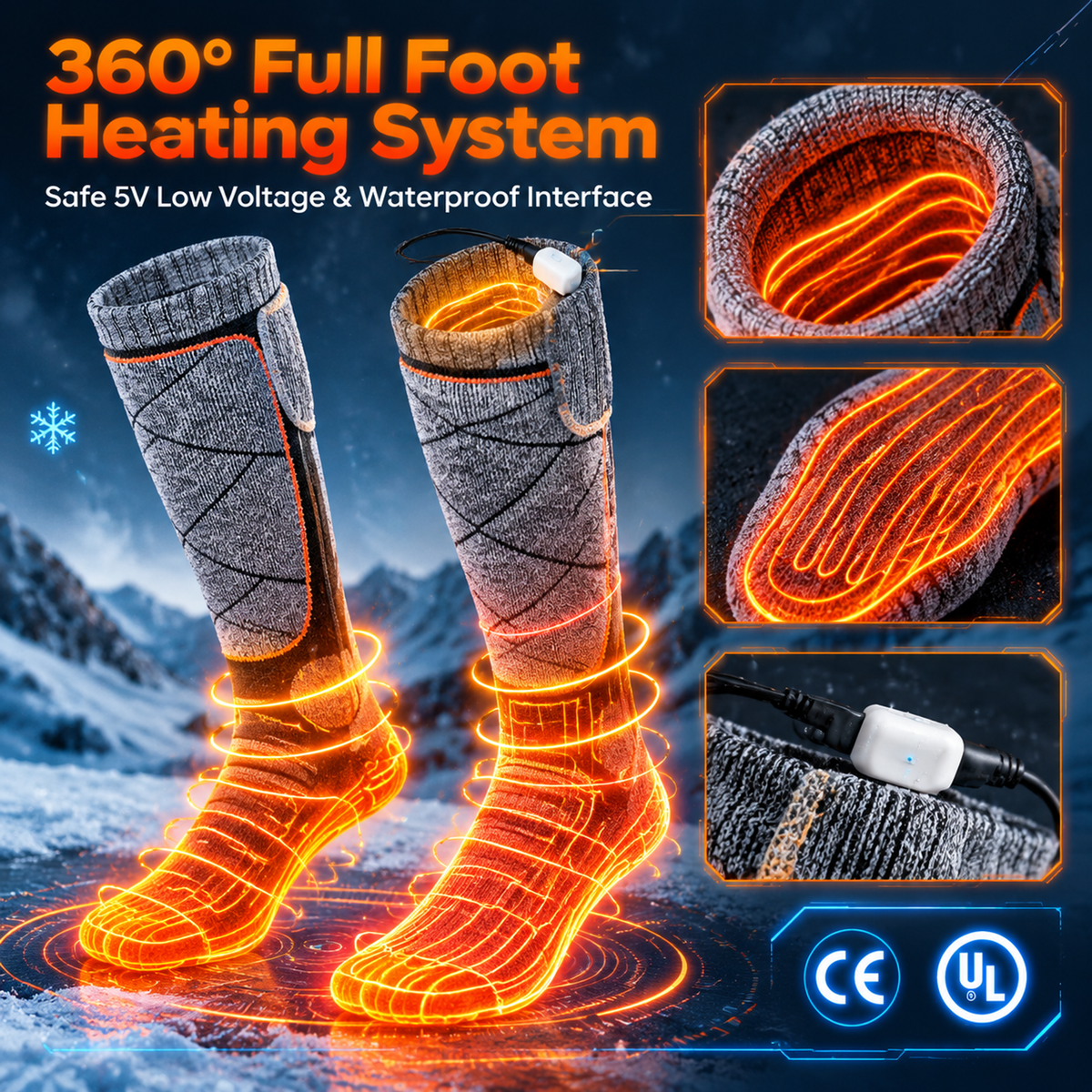 💥50% OFF 🧦Modal-Cotton Heated Thermal Socks