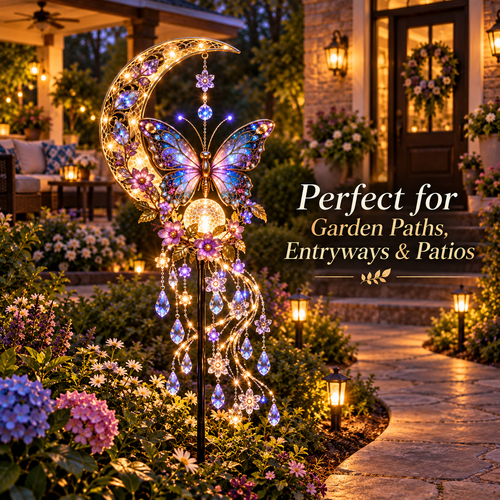 🦋 Butterfly Moonlight Garden Light – A Little Moonlight Magic for Your Garden 🎁