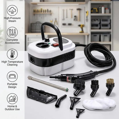 💨 Save 50% Today ✨ 3 BAR Portable Steam Cleaner for Tough Grime