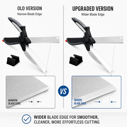 🔥 50% OFF Upgraded 2-in-1 Kitchen Cutter 🥔 Wider Blade for Potatoes, Veggies & More