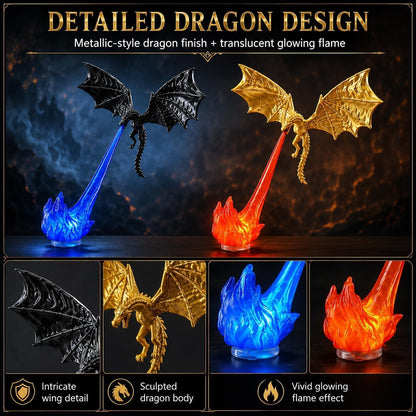 🐉 50% OFF Flying Dragon Bookshelf Light – Bring Fantasy to Life 🔥