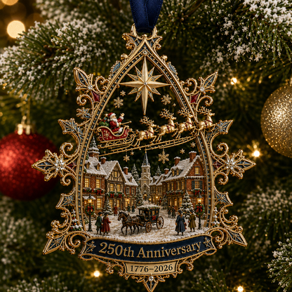 🔥250250th Anniversary: Santa Flying Over the White House on a Snowy Nightth Anniversary: Santa Flying Over the White House on a Snowy Night