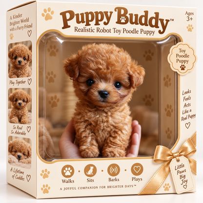 🎄49% OFF — 🐕Golden Buddy™ Lifelike Golden Retriever Robot Puppy 🐾