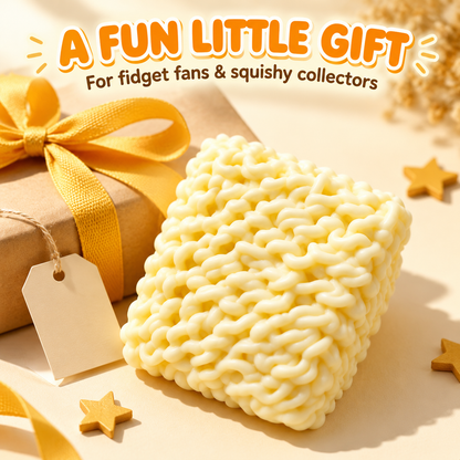 🍜 Noodle Squishy Toy – Satisfying Crunchy Sounds & Slow-Rebound Sensory Fun