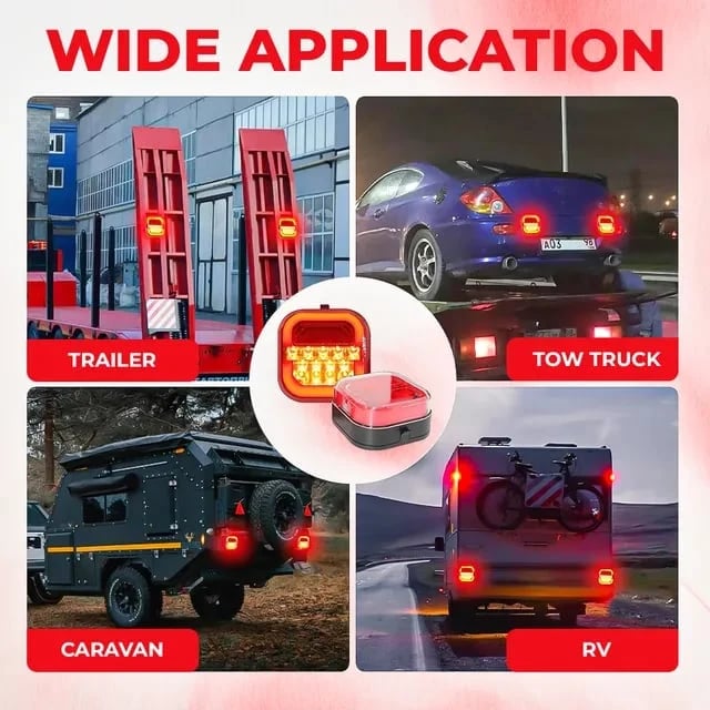 🚚HOT SALE 50% OFF - 🔥Wireless Magnetic Light LED Trailer Light Kit