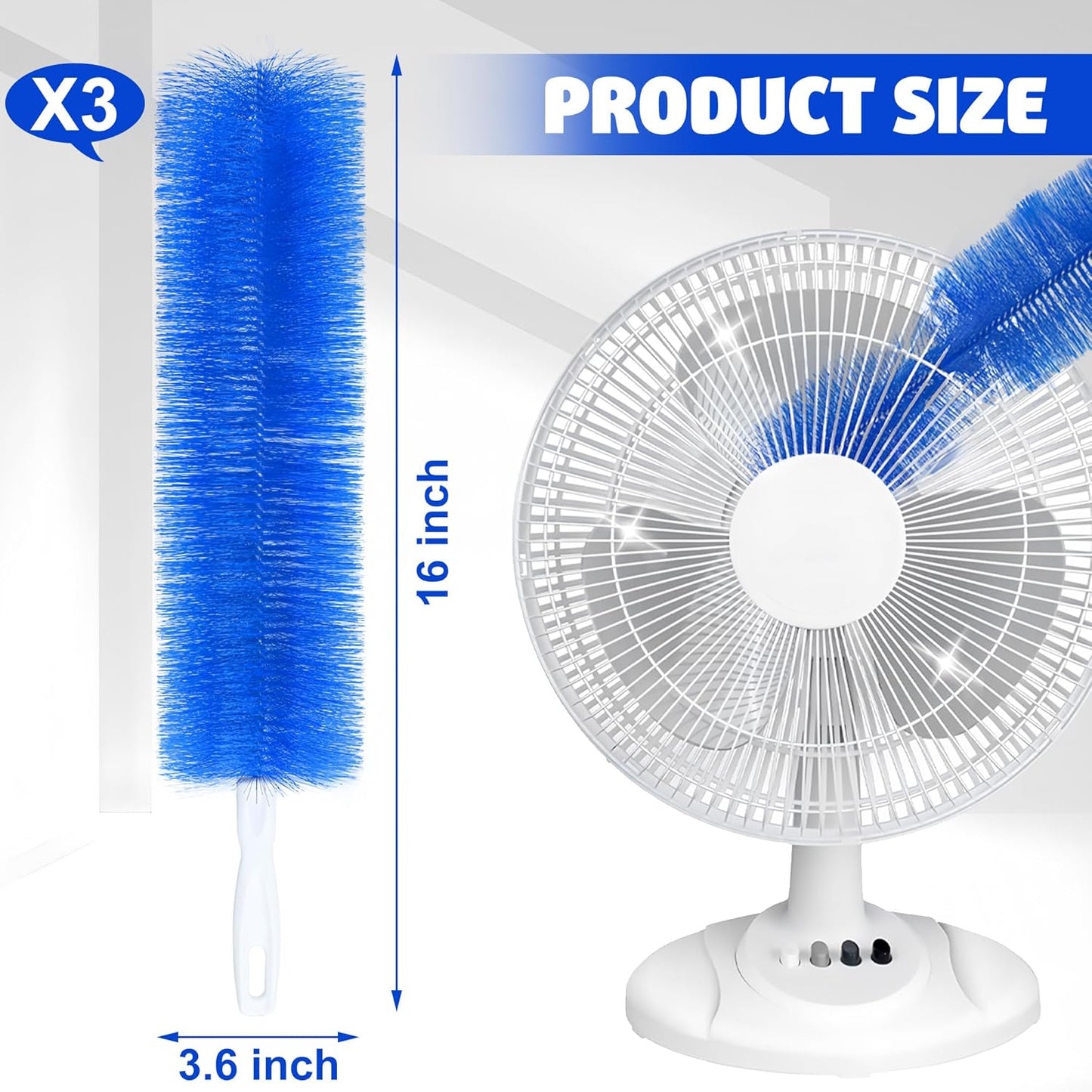 🔥 50% OFF Bendable Microfiber Fan & Vent Cleaner