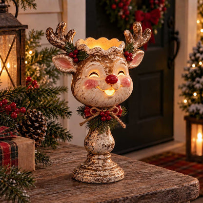 🎅🔥Last day 50% OFF🎄 Christmas Heirloom Glow Candle Holder Collection