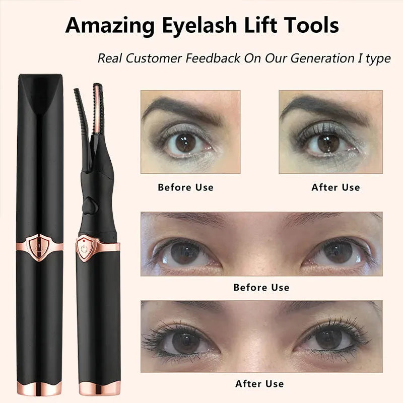 ✨ 62% OFF Heated Eyelash Curler – 8-Second Heat-Up & 3 Temperature Settings
