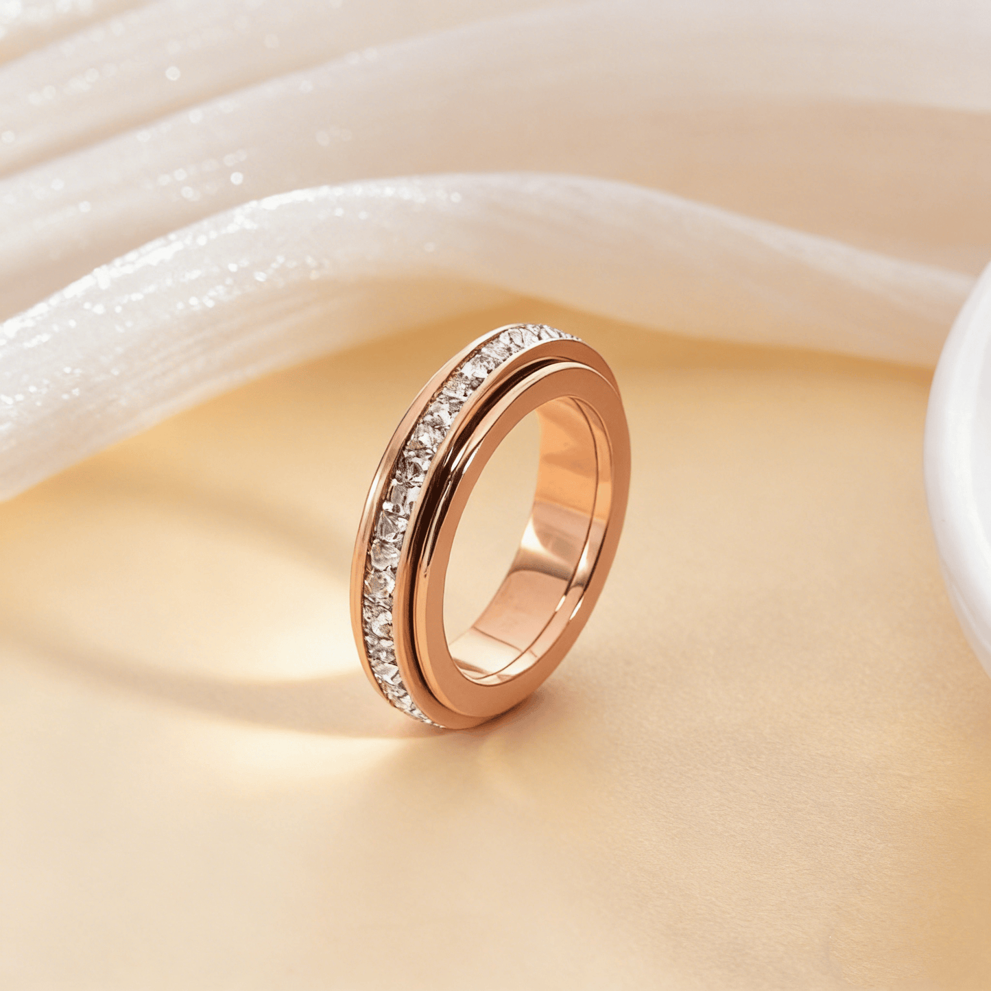 💍✨ 50% OFF Spinner Anxiety Ring – 🌀A Quiet Motion for Busy Moments