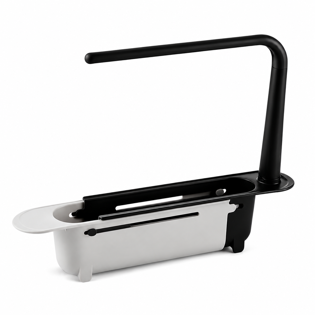 ✨ 49% OFF 🧽 Adjustable Kitchen Sink Organizer – Sponge & Towel Holder for a Clutter-Free Sink
