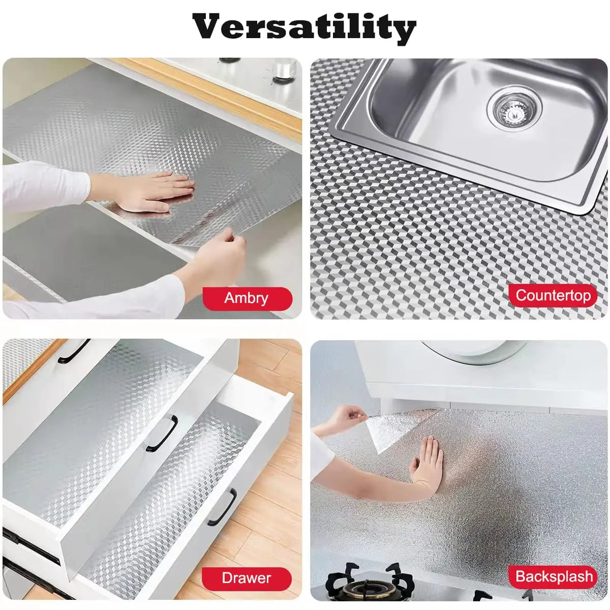 🔥 50% OFF Oil-Proof & Waterproof✨ Easy-Clean Kitchen Wallpaper