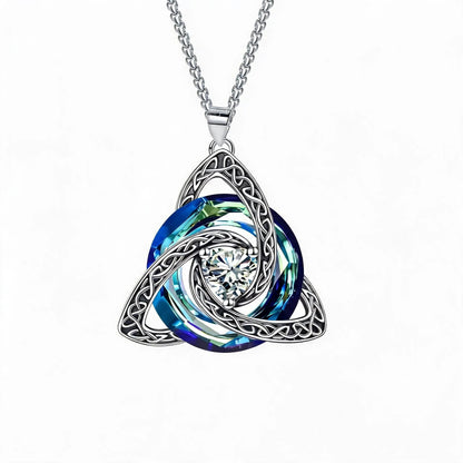 🍀 49% OFF Celtic Trinity Knot Birthstone Necklace 💎 Personalized Keepsake Gift