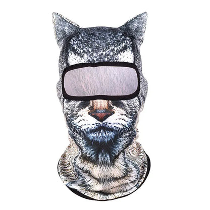 🔥 50% OFF 🐱 3D Animal Ski Balaclava with Ears – Fun Winter Face Mask