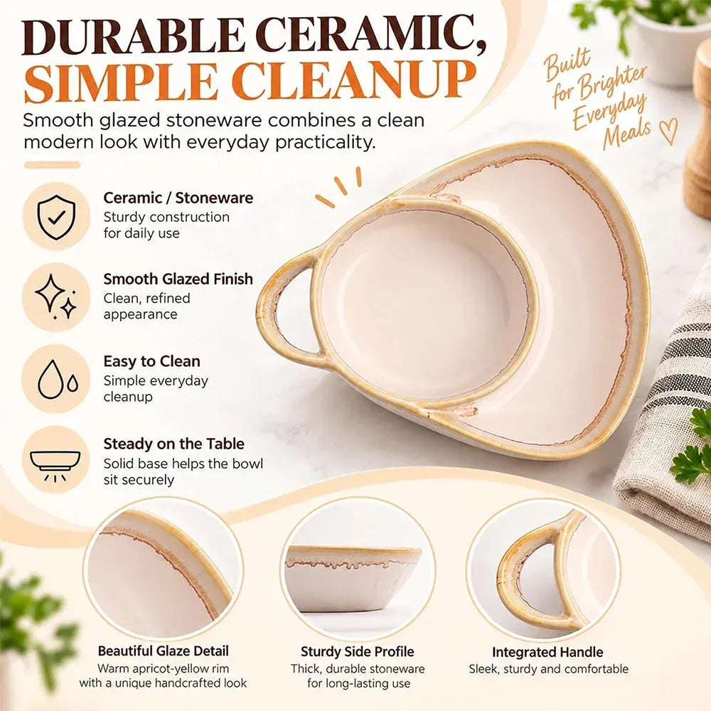 🍲Hot Sale 49%Off🔥Cosy Up with Rustic Ceramic Soup & Toasty Bowls ✨