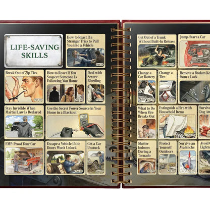 The Lost Skills of Independence Book 📚 200 Essential Skills For Survival, Home Projects & Self-Reliant Living