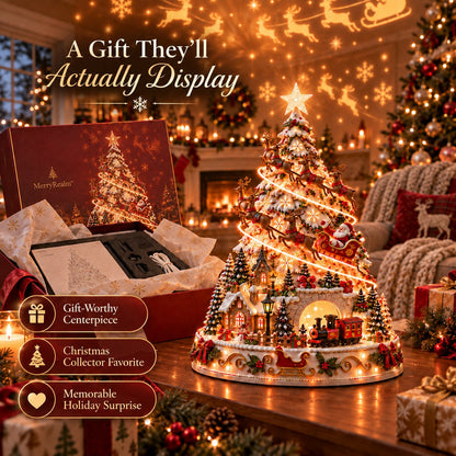 🏆 6,000+ Sold - 🎄MerryRealm Christmas Village Lightscape Tree