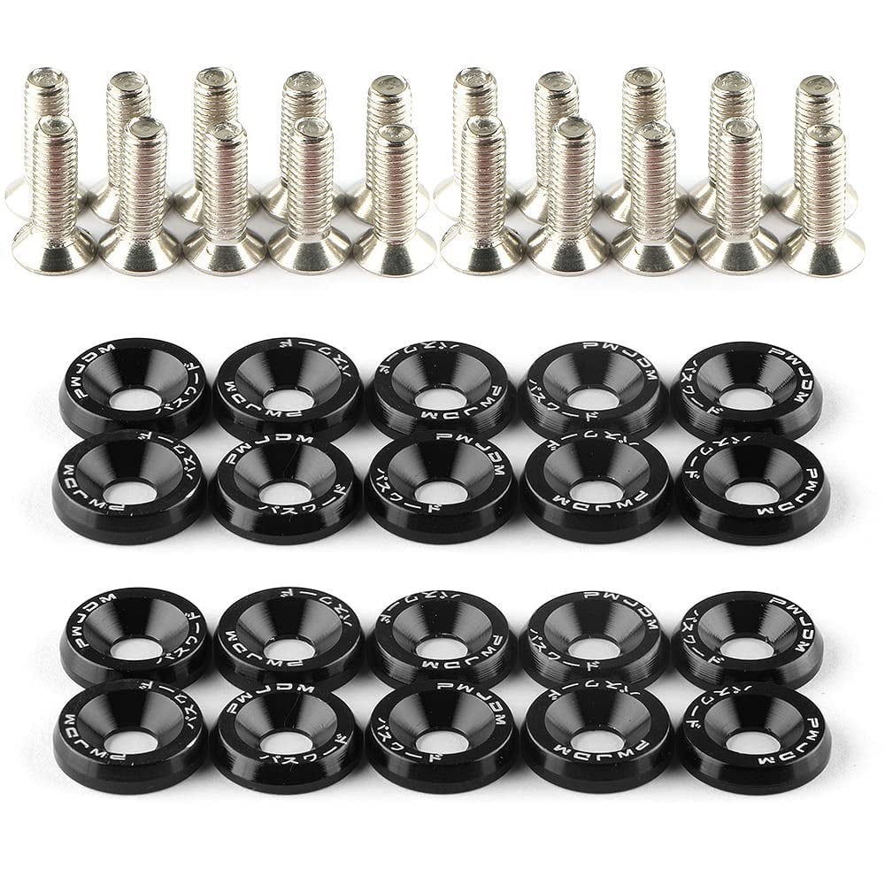 JDM‐Style M6 Fender Washer & Bolt Kit