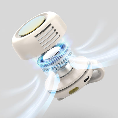 Rechargeable Clip-On Wearable Fan for Hands-Free Summer Comfort☀️