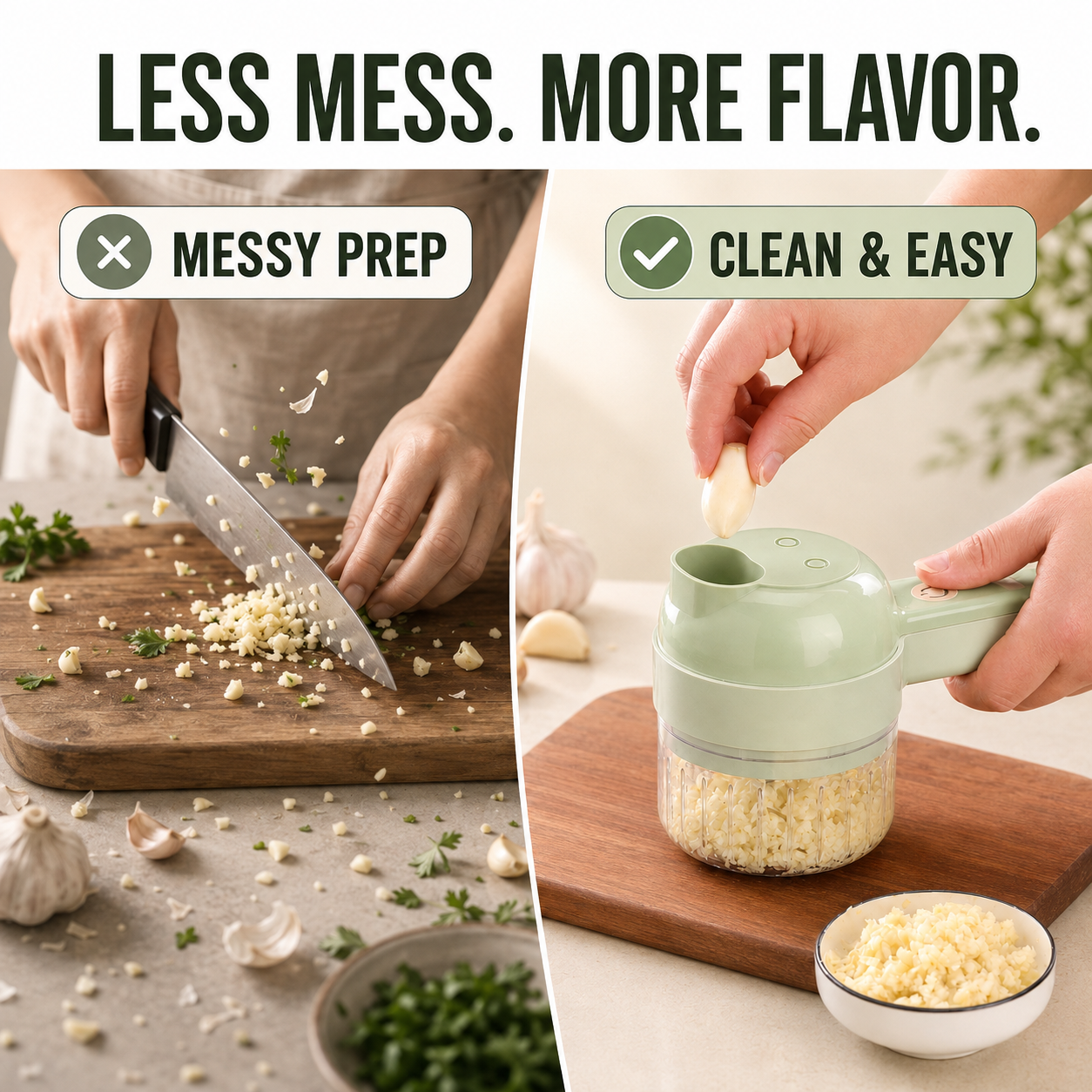🔥 50% OFF 4-in-1 Electric Vegetable Cutter ⚡ Slice, Mince, Peel & Clean in Seconds