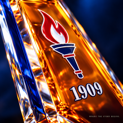 🏒 Red, White & Blue Hockey Stick Whiskey Decanter — 2026–27 Limited Custom Edition